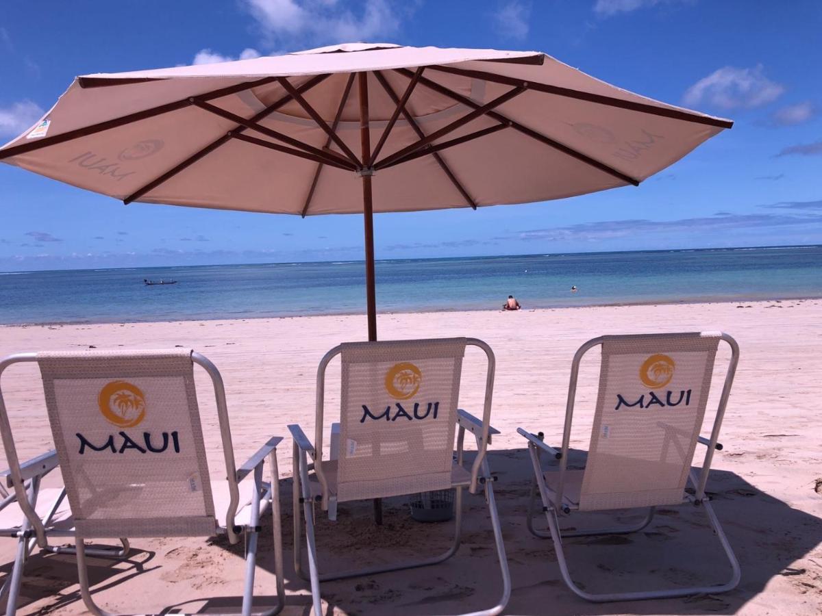 Flat Maui Beach- Com Vista E De Frente Para O Mar Tamandaré Exterior foto